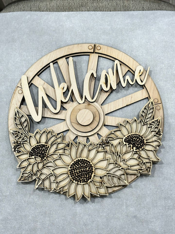 Welcome Wagon Wheel DIY Kit