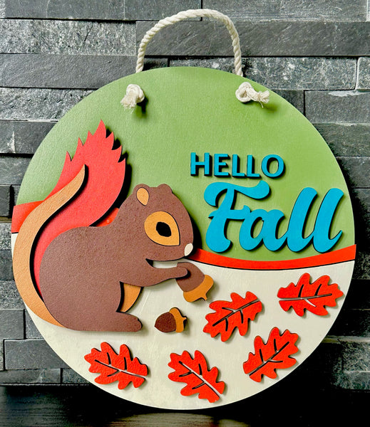 Fall Squirrel DIY Kit