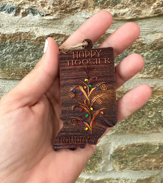 Hoosier Holidays Ornament