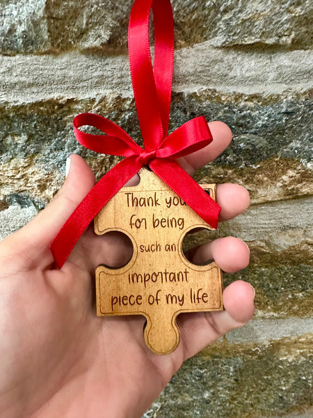 Puzzle Piece Ornament