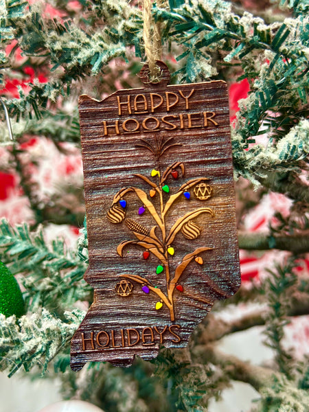Hoosier Holidays Ornament