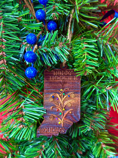 Hoosier Holidays Ornament