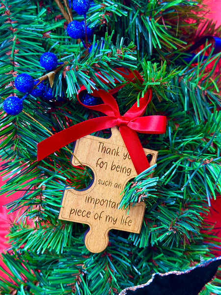 Puzzle Piece Ornament