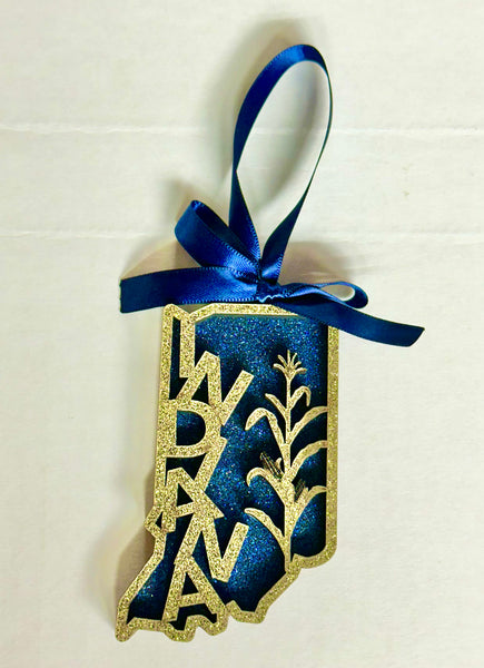 Indiana Corn Stalk Ornament