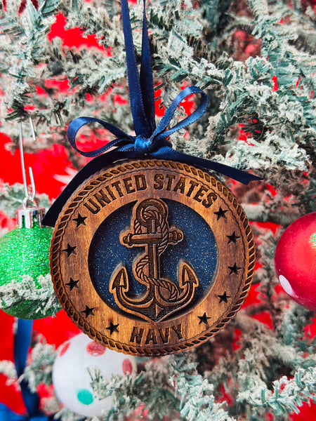 US Navy Ornament