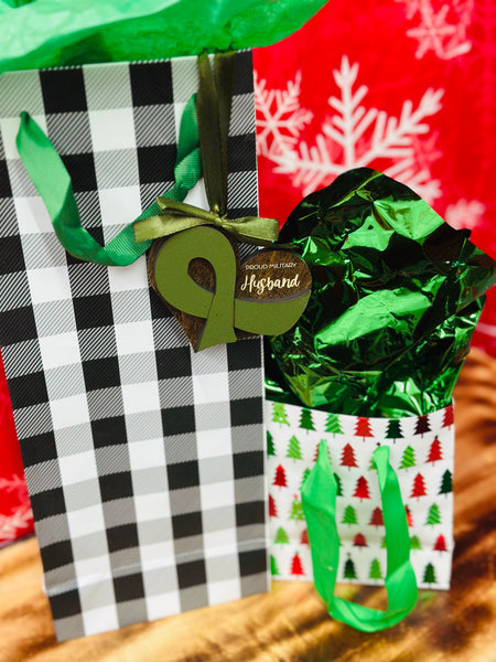 Proud Military Heart Ornament