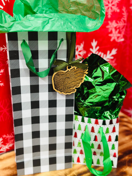 American Eagle Flag Ornament
