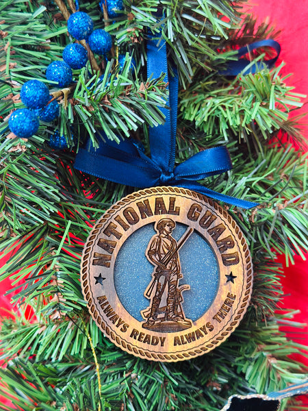 US National Guard Ornament