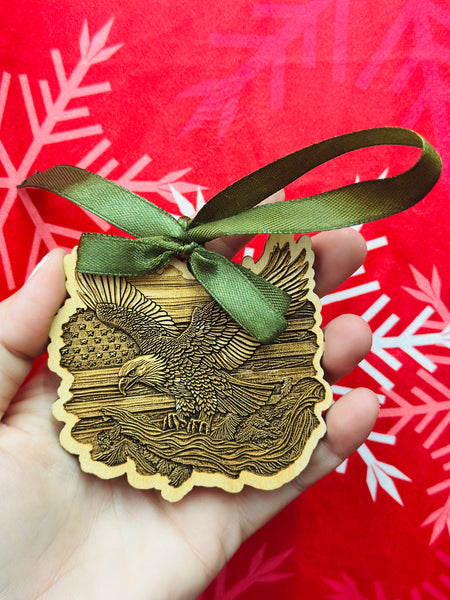 American Eagle Ornament