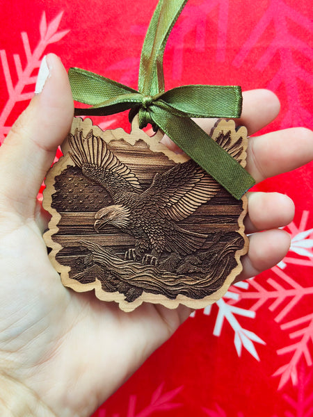 American Eagle Ornament