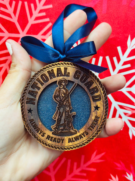 US National Guard Ornament