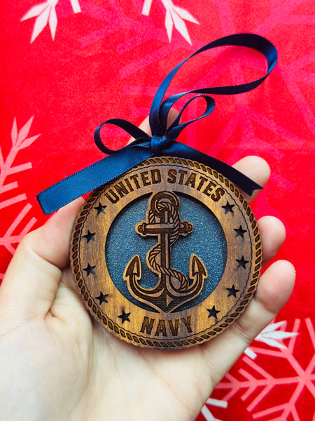 US Navy Ornament