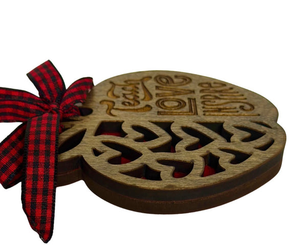 Teach, Love, Inspire Ornament