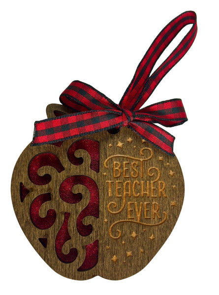 Best Teacher Ever Ornament