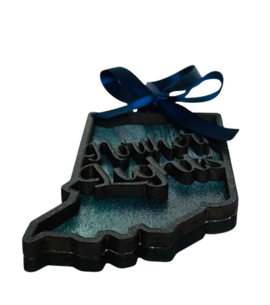 Indiana Northern Lights Ornament