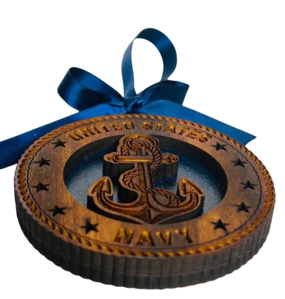 US Navy Ornament