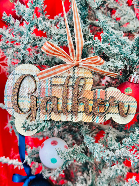 Gather - Thanksgiving Ornament