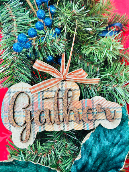 Gather - Thanksgiving Ornament