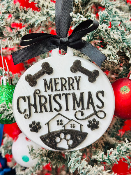 Dog Home Ornament