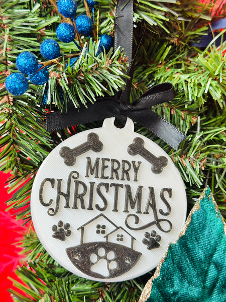Dog Home Ornament