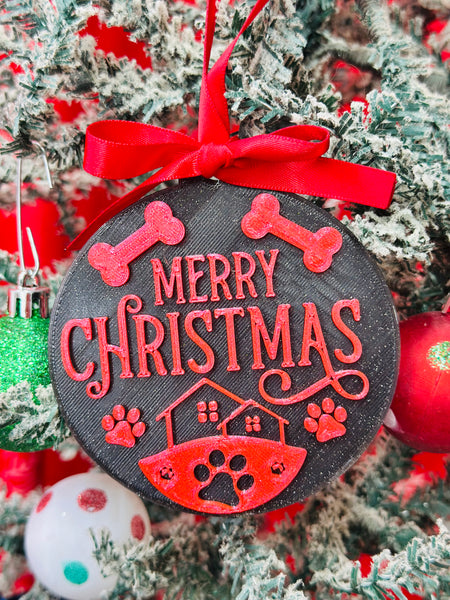 Dog Home Ornament