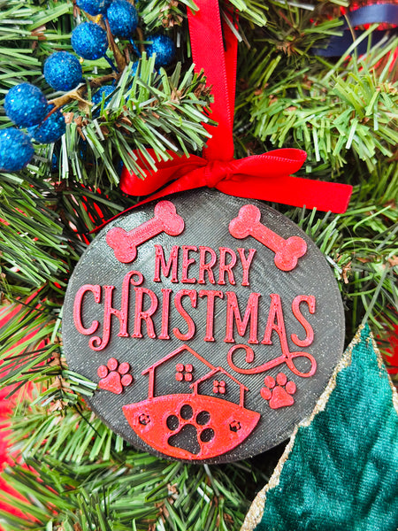 Dog Home Ornament