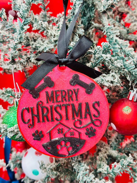 Dog Home Ornament