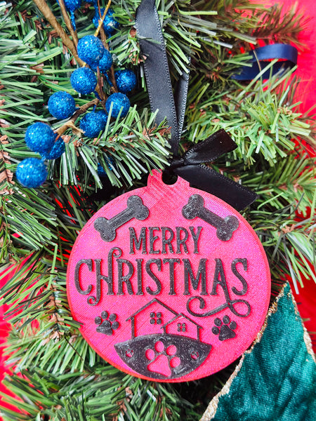 Dog Home Ornament