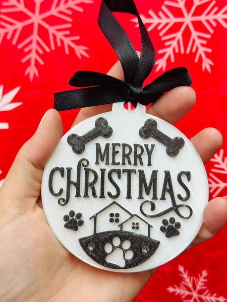 Dog Home Ornament