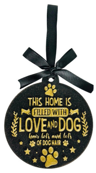 Lots and Lots of Dog Hair Ornament