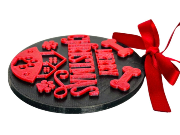 Dog Home Ornament