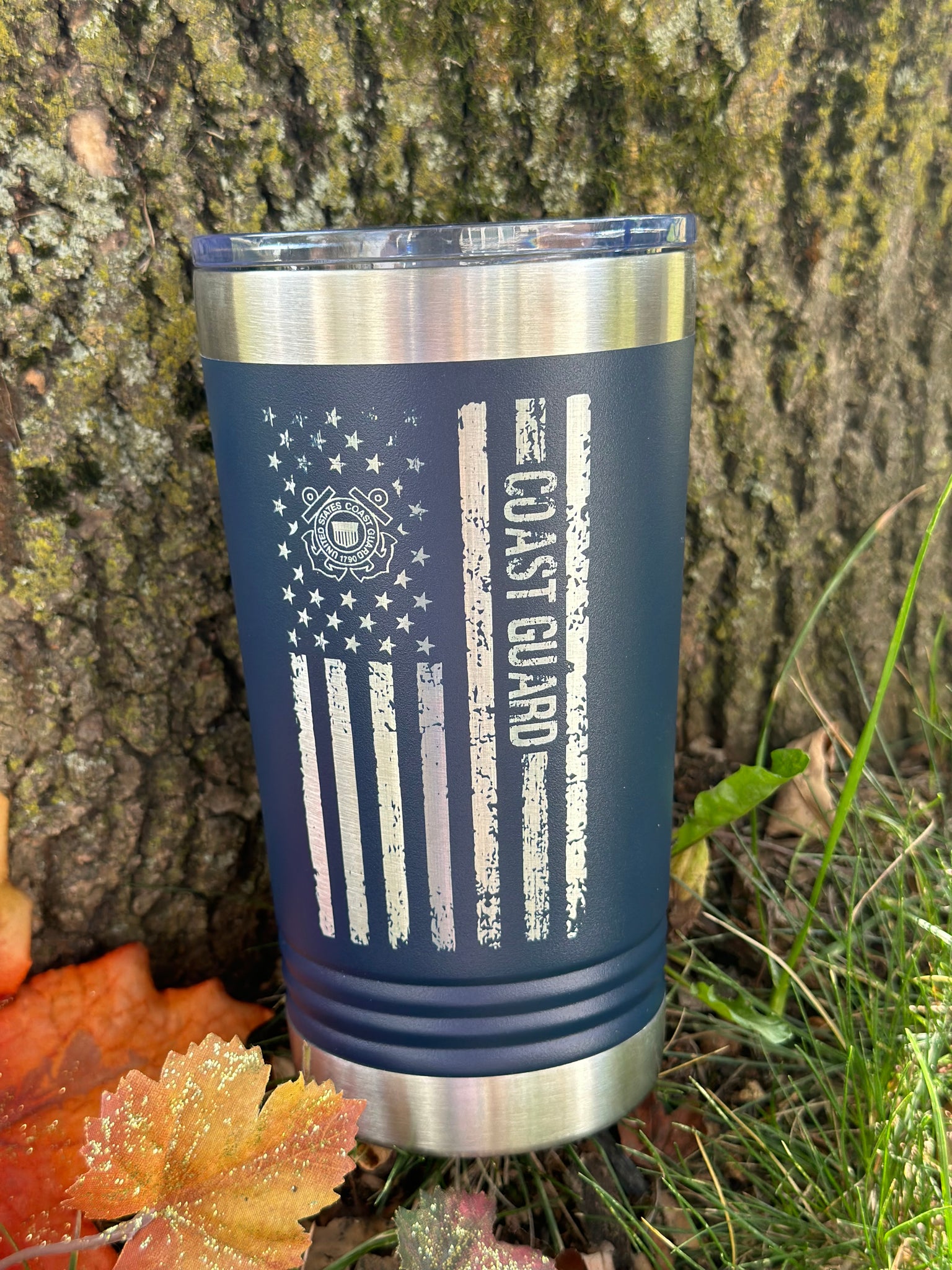 Coast Guard Pint Tumbler