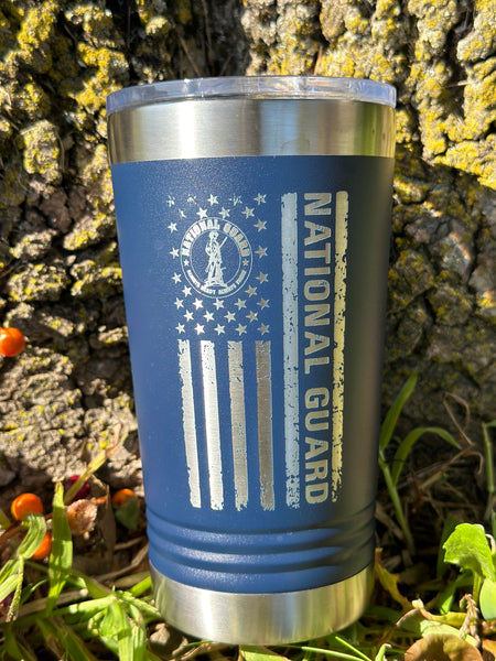 National Guard Pint Tumbler