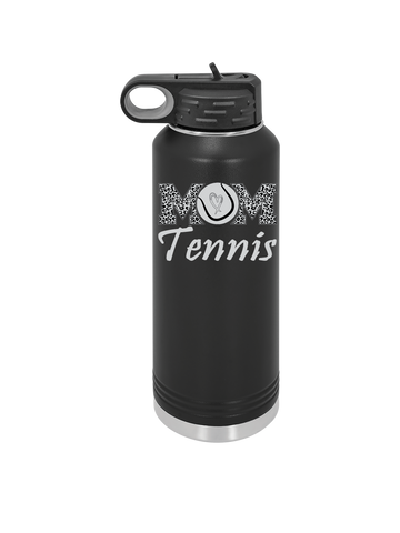 Water Bottle Tennis Mom
