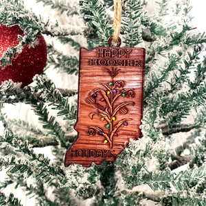 Hoosier Holidays Ornament