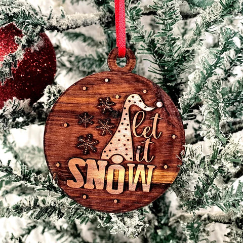 Let It Snow Ornament