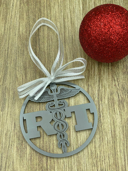 RT Caduceus Ornament
