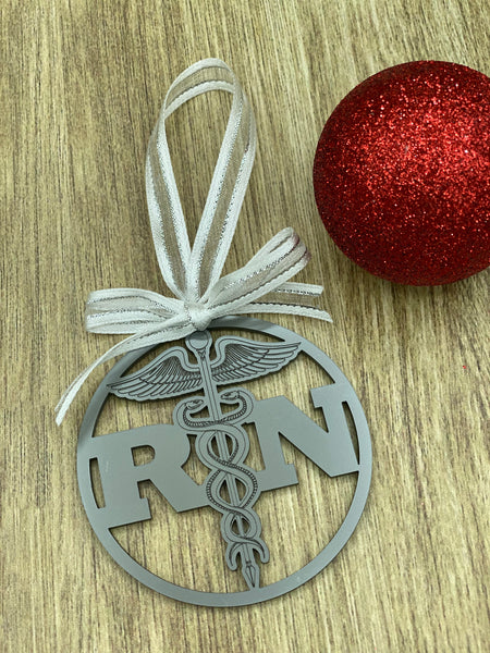 RN Caduceus Ornament